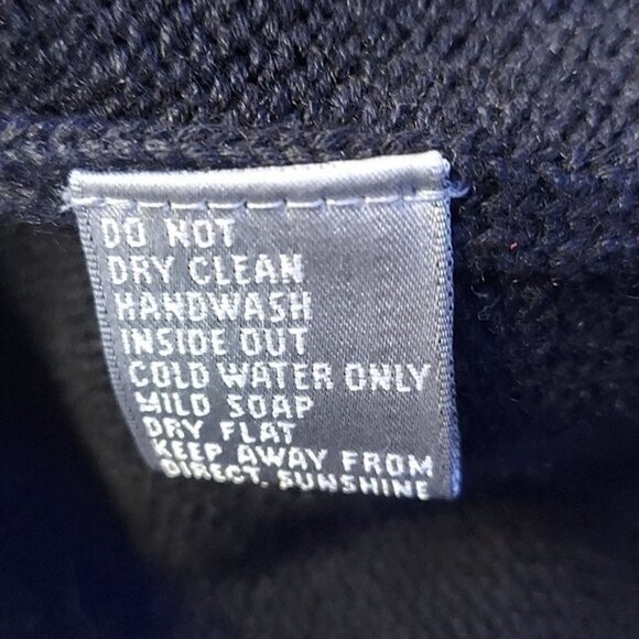 BEREK Vintage Womens Black Embroidered Scottish dog mom Lover motif sweater Sz M - Picture 8 of 8